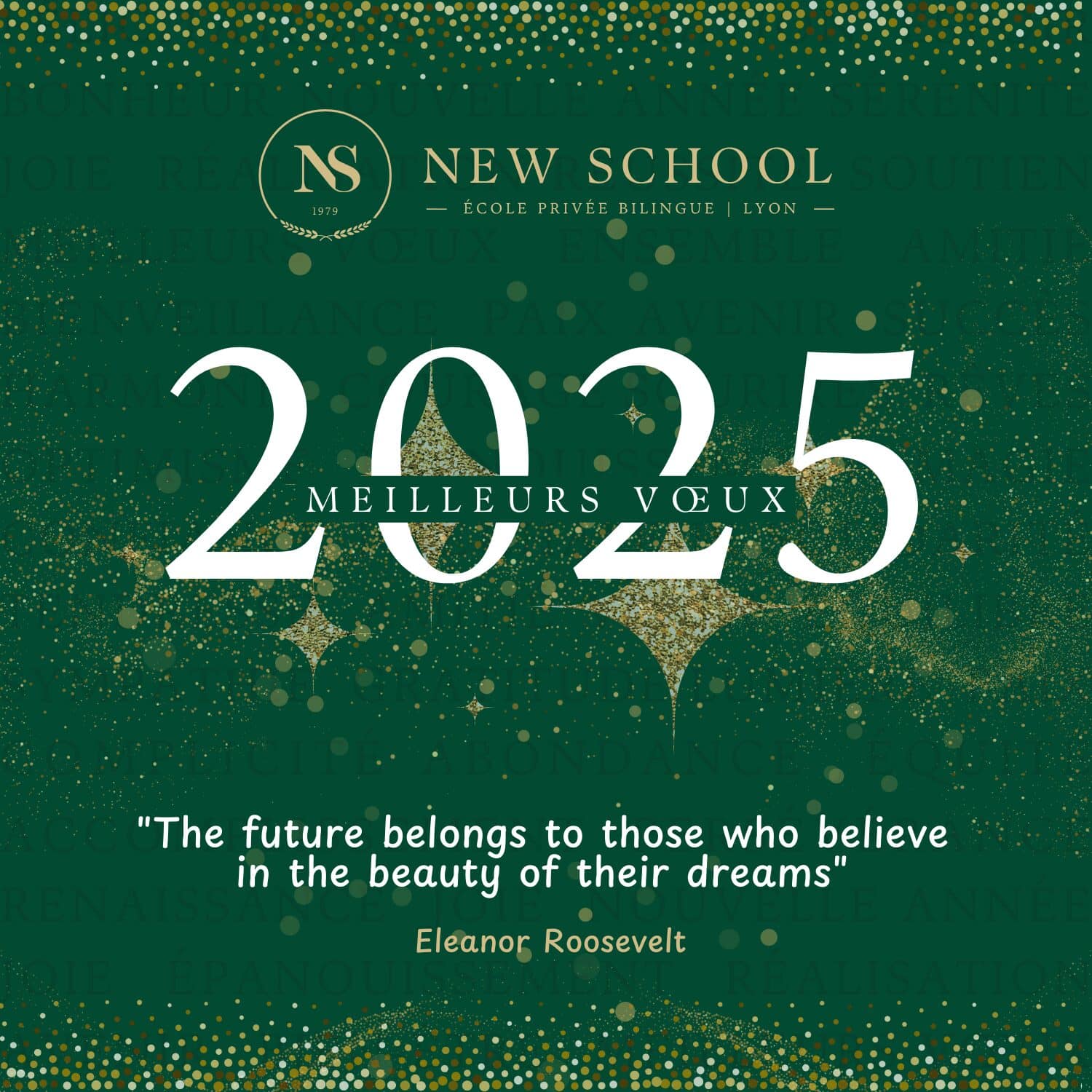 Nos meilleurs voeux pour 2025 !