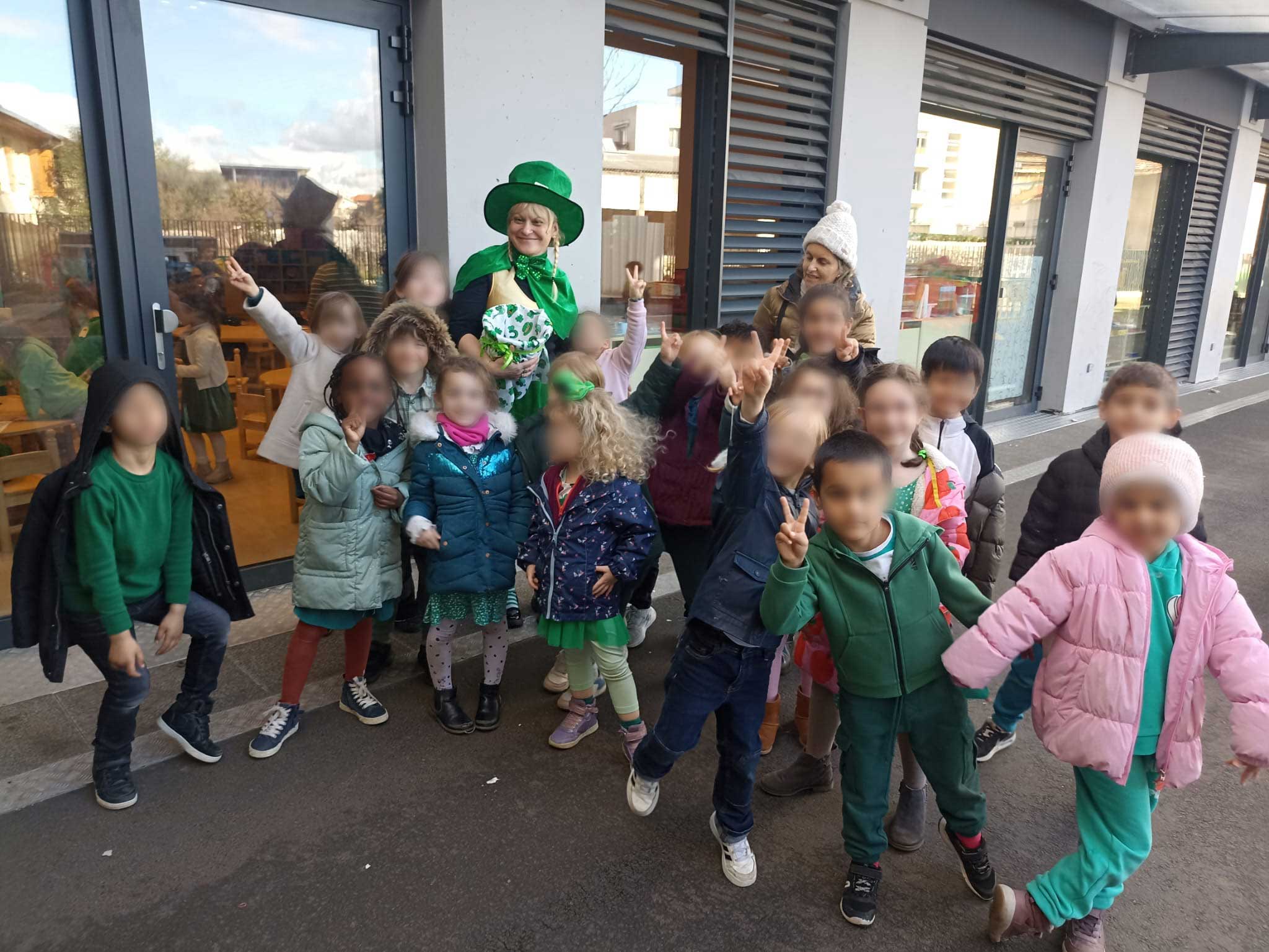 Saint Patrick à New School Lyon