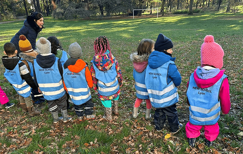 L'apprentissage en plein air au parc des Essarts
