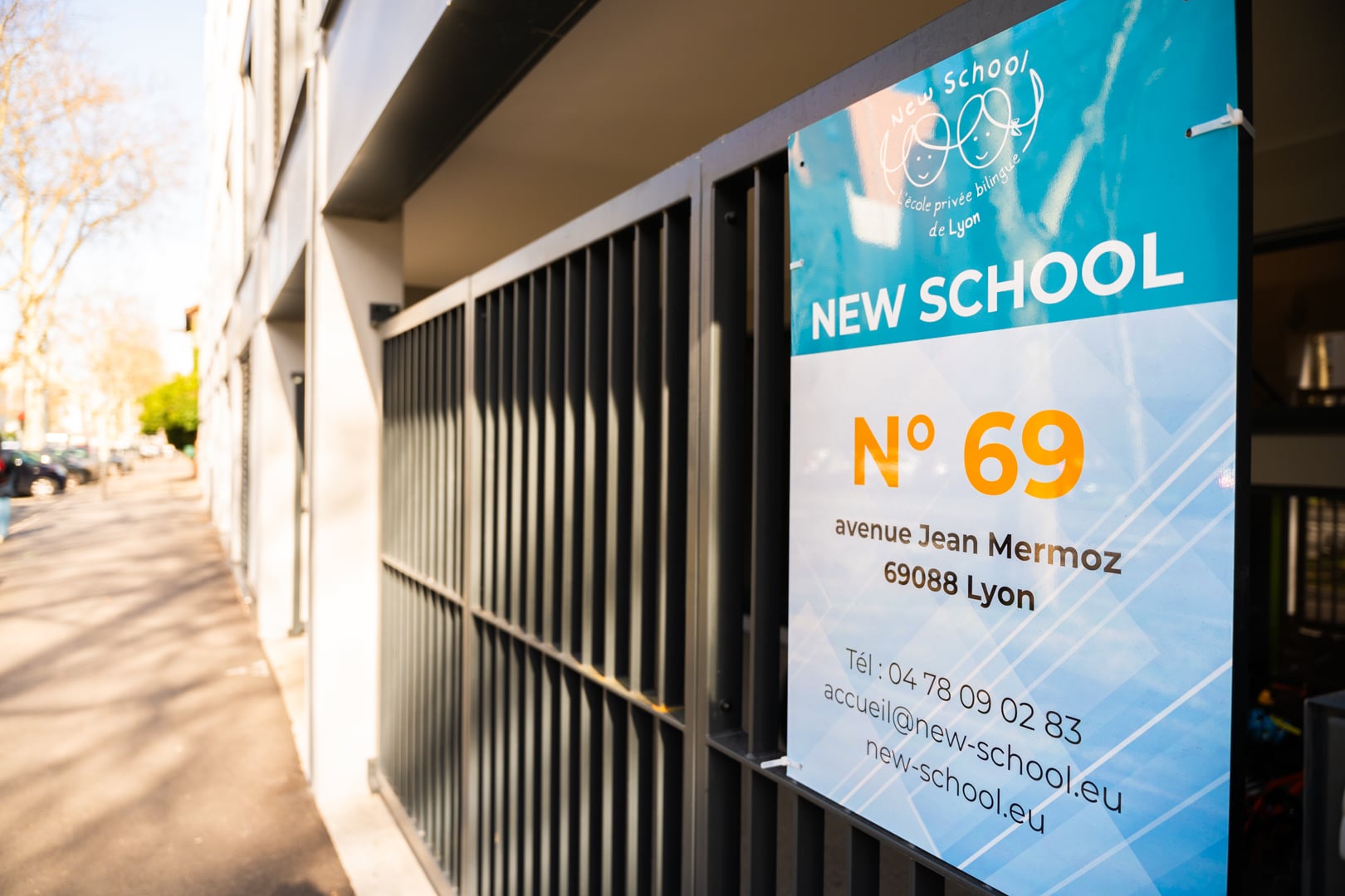 Prepare your visit at New School Lyon